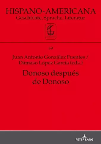 Donoso Después de Donoso cover