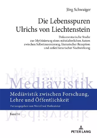 Die Lebensspuren Ulrichs Von Liechtenstein cover