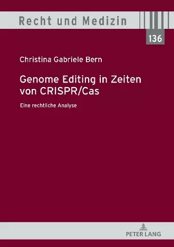 Genome Editing in Zeiten Von Crispr/Cas cover