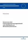 Governance Einer Forschungskooperationsgesellschaft Unter Beteiligung Von Wirtschaftsunternehmen cover