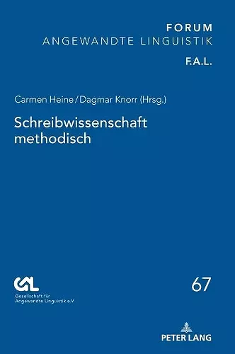 Schreibwissenschaft methodisch cover