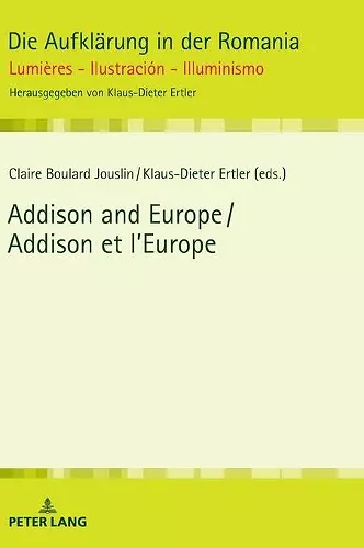 Addison and Europe / Addison et l’Europe cover