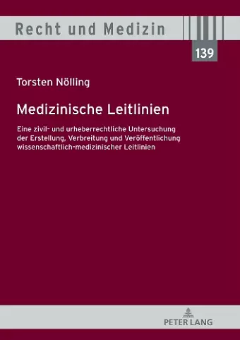 Medizinische Leitlinien cover