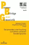 Die Lernenden in der Forschung zum Lehren und Lernen fremder Sprachen cover