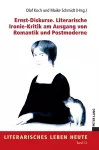 Ernst-Diskurse. Literarische Ironie-Kritik am Ausgang von Romantik und Postmoderne cover