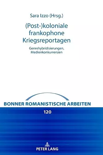 (Post-)koloniale frankophone Kriegsreportagen cover