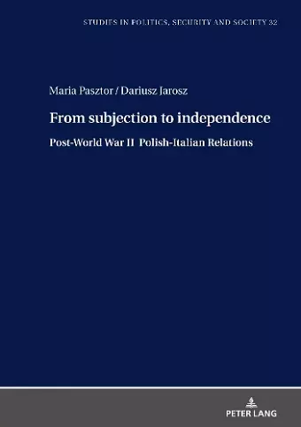 From Subjection to Independence cover