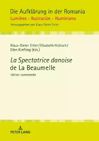 La Spectatrice danoise de La Beaumelle cover