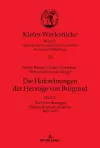 Die Hofordnungen der Herzoege von Burgund cover