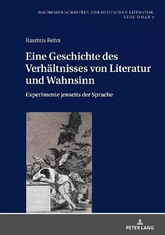 Eine Geschichte des Verhaeltnisses von Literatur und Wahnsinn cover