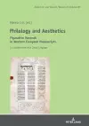 Philology and Aesthetics cover