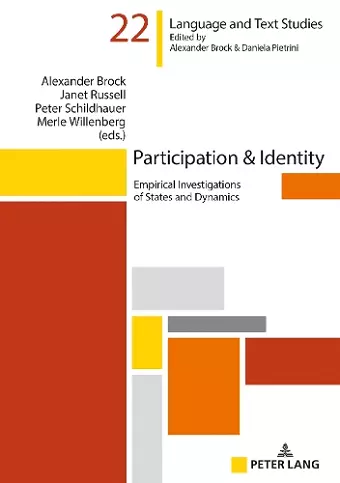 Participation & Identity cover