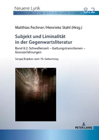 Subjekt und Liminalitaet in der Gegenwartsliteratur cover