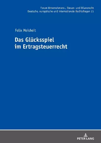 Das Gluecksspiel im Ertragsteuerrecht cover