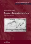 Russische Deklamationsforschung cover