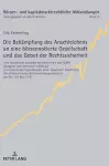 Die Bekaempfung des Anschleichens an eine boersennotierte Gesellschaft und das Gebot der Rechtssicherheit cover