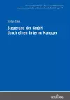 Steuerung Der Gmbh Durch Einen Interim Manager cover