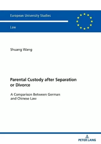 Parental Custody After Separation or Divorce cover