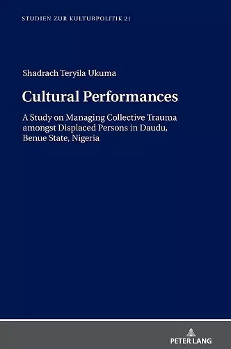 Cultural Performances cover