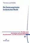 Die Sanierungsfusion im deutschen Recht cover