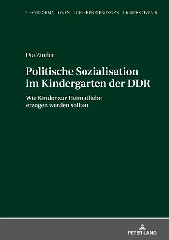 Politische Sozialisation im Kindergarten der DDR cover