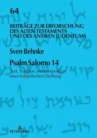 Psalm Salomo 14 cover