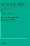 Die lauterkeitsrechtliche Impressumspflicht in Vertriebssystemen cover