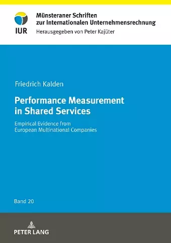 Performance Measurement in Shared Services cover