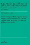 Die Haftung der Muttergesellschaft im grenzueberschreitenden Konzern cover