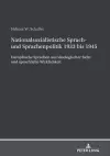 Nationalsozialistische Sprach- und Sprachenpolitik 1933 bis 1945 cover