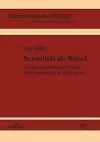 Sexualitaet als Raetsel cover