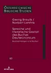 Sprache und literarische Gestalt des Buches Deuteronomium cover