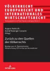 Zurueck zu den Quellen des Voelkerrechts cover