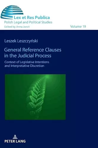 General Reference Clauses in the Judicial Process cover