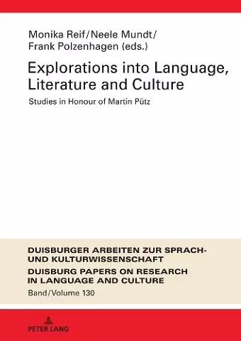 Explorations into Language, Literature and Culture cover