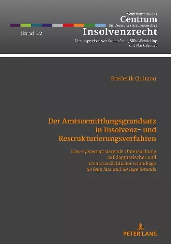 Der Amtsermittlungsgrundsatz in Insolvenz- und Restrukturierungsverfahren cover