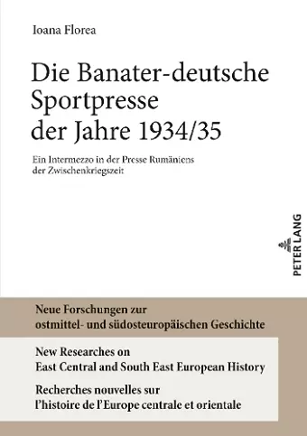 Die Banater-deutsche Sportpresse der Jahre 1934/35 cover