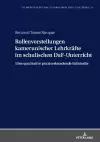 Rollenvorstellungen kamerunischer Lehrkraefte im schulischen DaF-Unterricht cover