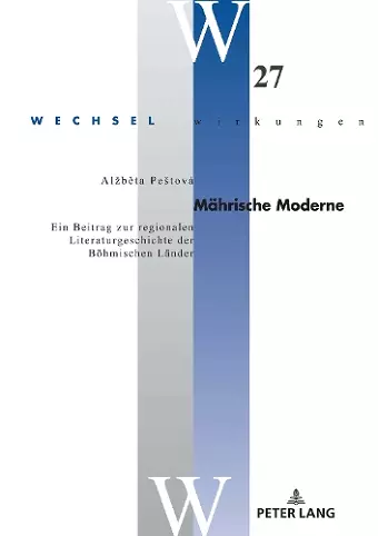 Maehrische Moderne cover