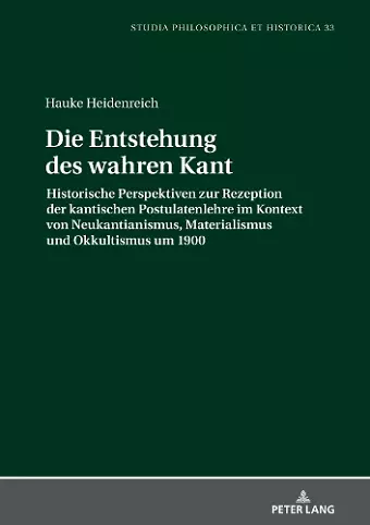 Die Entstehung des wahren Kant cover