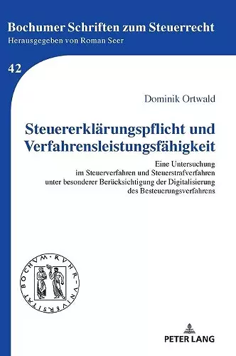 Steuererklaerungspflicht und Verfahrensleistungsfaehigkeit cover