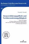 Steuererklaerungspflicht und Verfahrensleistungsfaehigkeit cover