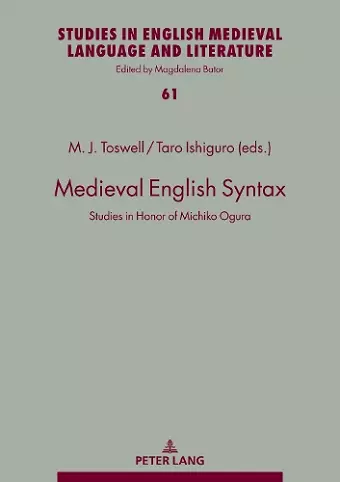 Medieval English Syntax cover