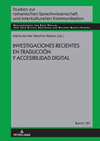 Investigaciones recientes en traducción y accesibilidad digital cover