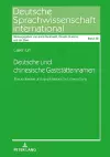 Deutsche und chinesische Gaststaettennamen cover