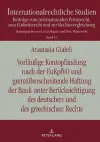 Vorlaeufige Kontopfaendung Nach Der Eukpfvo Und Grenzueberschreitende Haftung Der Bank Unter Beruecksichtigung Des Deutschen Und Des Griechischen Rechts cover