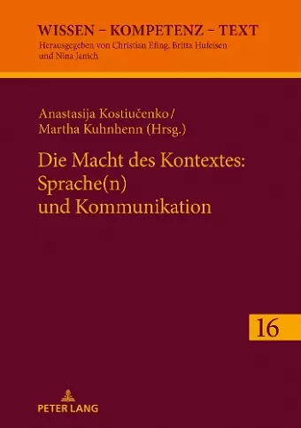 Die Macht des Kontextes cover