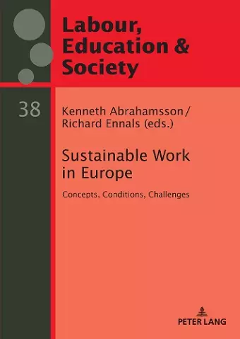 Sustainable Work in Europe cover