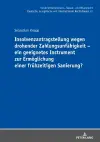 Insolvenzantragstellung Wegen Drohender Zahlungsunfaehigkeit - Ein Geeignetes Instrument Zur Ermoeglichung Einer Fruehzeitigen Sanierung? cover