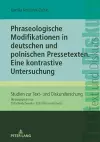 Phraseologische Modifikationen in deutschen und polnischen Pressetexten cover